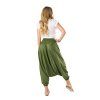 Damske haremove kalhoty parasutky 3v1 zelena 2