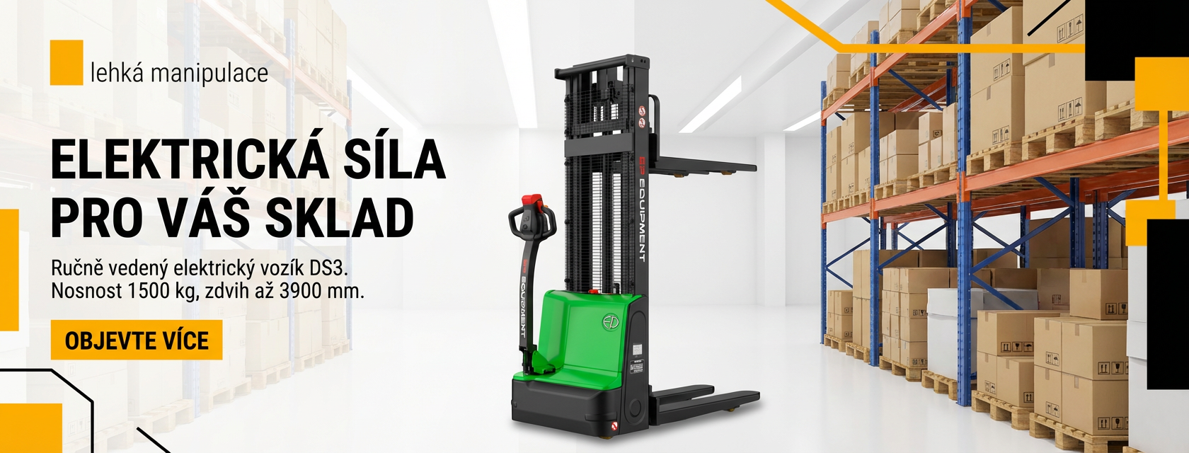 Elektrický vysokozdvižný vozík