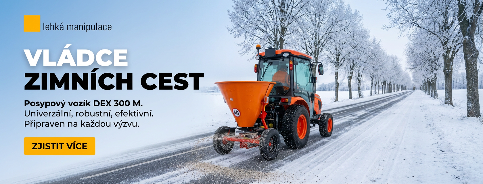 Posypový vozík DEX 300