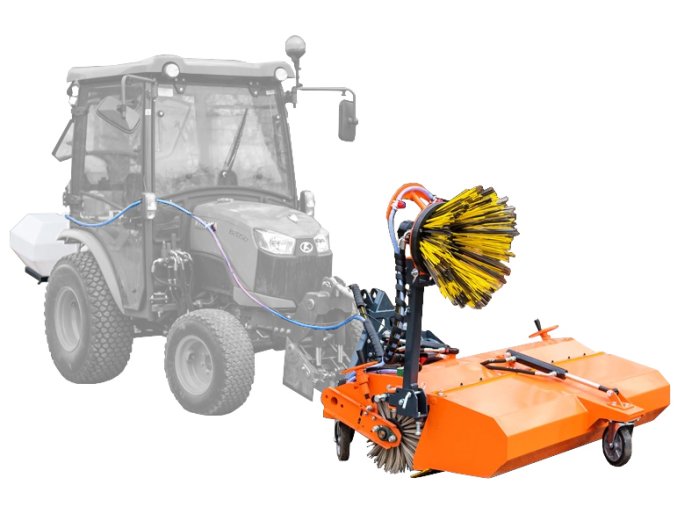 Zametací zařízení pro malotraktor ZMW 135
