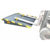 Mobilní kontejnerová rampa GK, délka 1800 mm, šířka 2320 mm