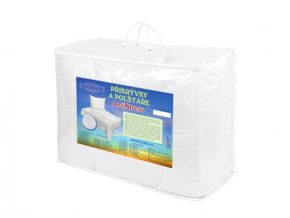 17921 1 zimni set antistress prikryvka 140x200cm 1300g polstar 70x90cm 900g unico zip