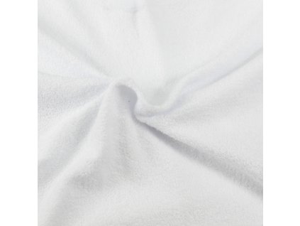 Froté prostěradlo bílé (Výběr rozměru 220x200cm)