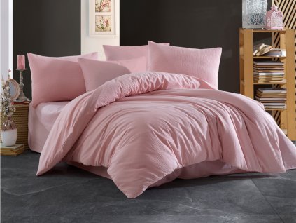 Prodloužené Růžové povlečení na zip