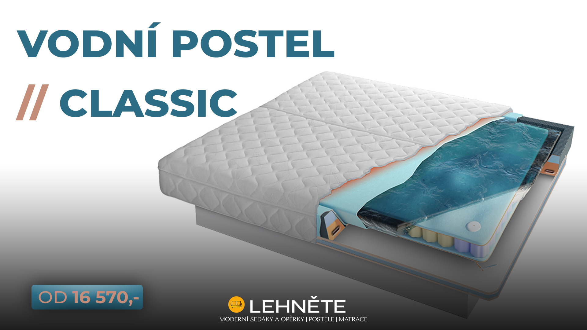 VODNÍ POSTEL - CLASSIC