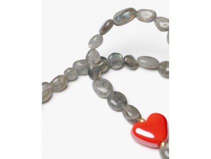 Náhrdelník z Labradoritu LOVE