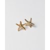 Starfish Earrings Gold