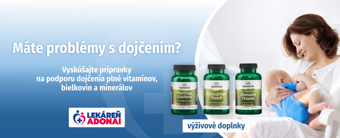 Máte problémy s dojčením? Vyskúšajte prípravky na podporu dojčenia plné vitamínov, bielkovín a minerálov SWANSON. | Lekáreň ADONAI – online lekáreň