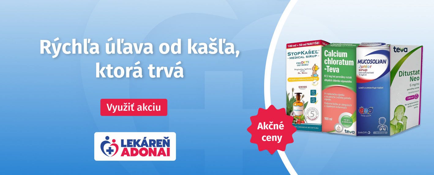Rýchla úľava od kašľa, ktorá trvá | Lekáreň ADONAI – online lekáreň