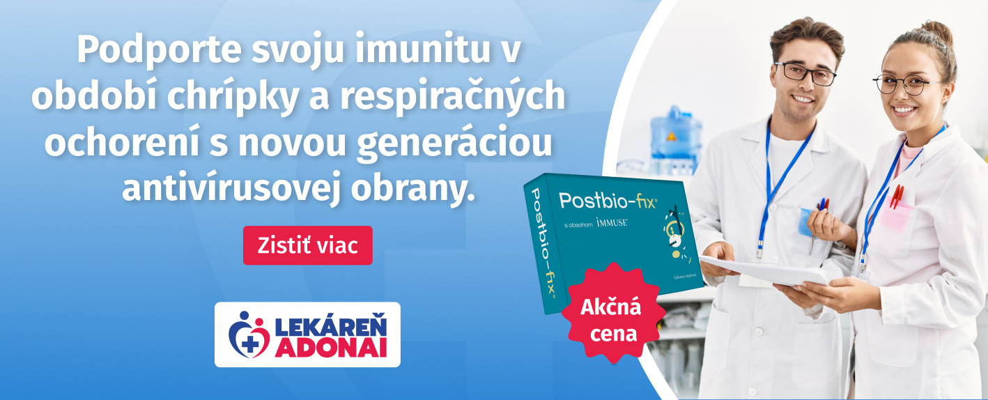 Nová generácia antivírusovej obrany Postbio-fix 60 cps v akcii | Lekáreň ADONAI – online lekáreň