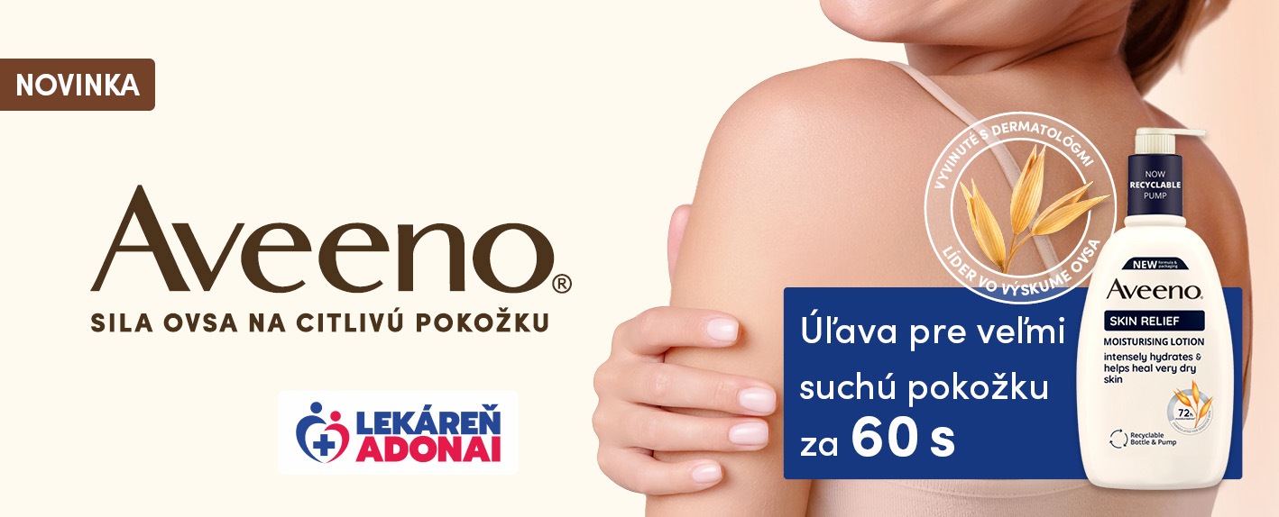 Novinka kozmetika Aveeno | Lekáreň ADONAI – online lekáreň