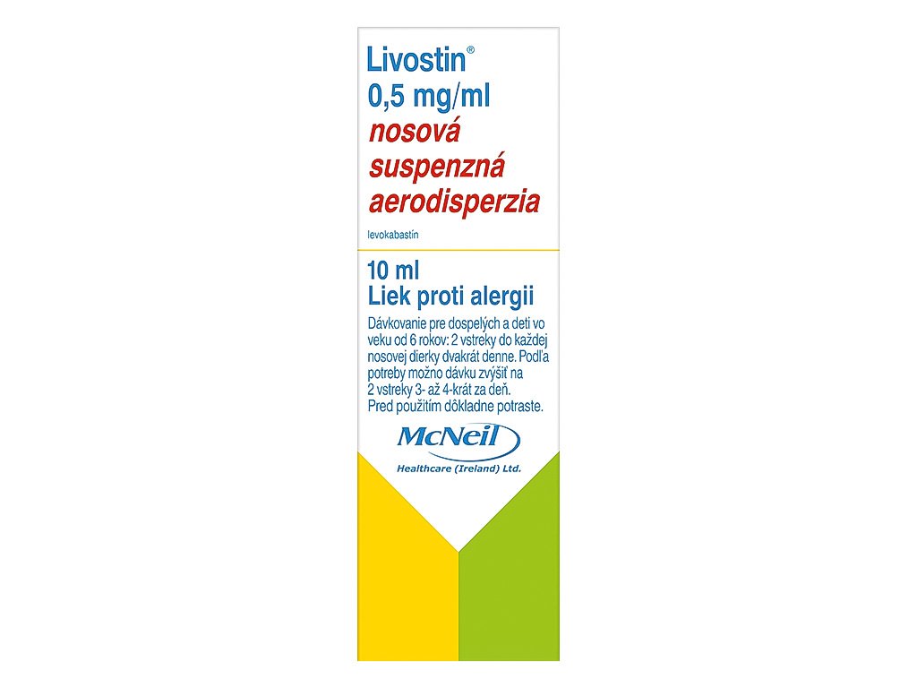 Livostin 0,5 mg ml nosný sprej 10 ml