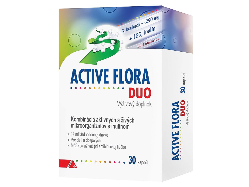 Lekáreň ADONAI ACTIVE FLORA DUO 30 cps