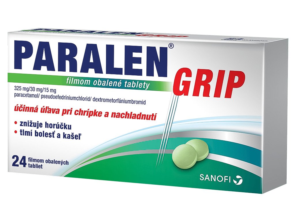 Lekáreň ADONAI PARALEN GRIP 24 tbl