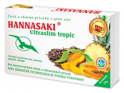 HANNASAKI Ultraslim tropic čaj 50g