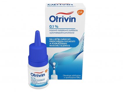 Otrivin 0,1 % kvapky 10 ml