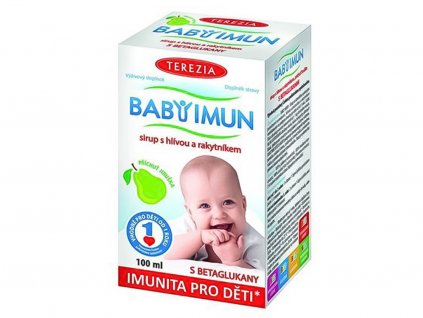 TEREZIA BABY IMUN sirup s hlivou a rakytníkom