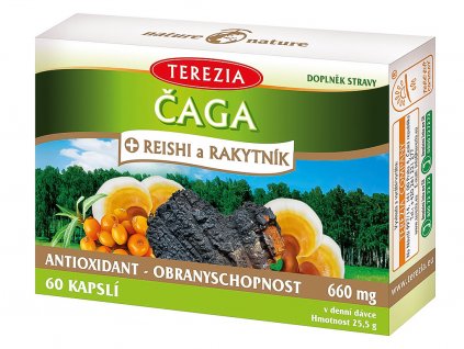 lekaren adonai terezia caga + reishi a rakytnik 60 cps