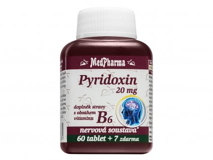 Lekáreň Adonai MedPharma PYRIDOXÍN 20 mg | 67 tbl