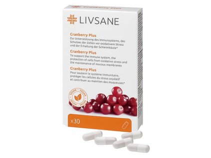 LIVSANE Brusnice Plus 30 cps