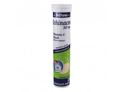 medpharma echinacea 50 mg vitamin c zinok tbl eff 20 g8s