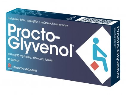 Procto Glyvenol capiky 10 ks