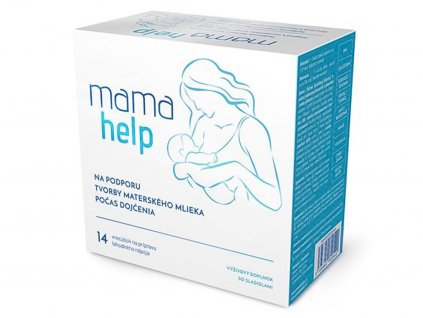 MamaHelp podpora laktácie prášok 14 vreciek