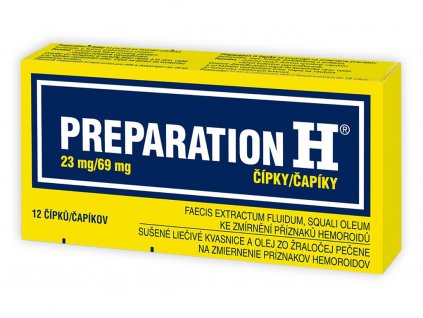 PREPARATION H capiky 12 ks