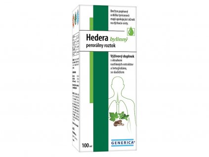 GENERICA Hedera bylinný perorálny roztok 100 ml