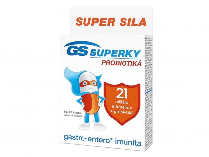 GS Superky Probiotiká 40 kps