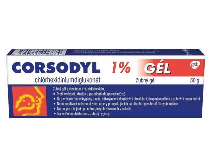 CORSODYL 1% GÉL 50 g