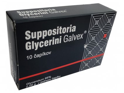 Suppositoria Glycerini Galvex 2,06 g 10 ks