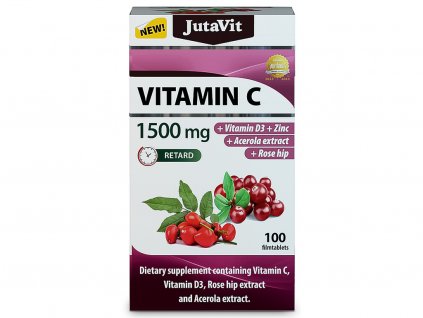 JutaVit Vitamín C 1500 mg 100 tbl