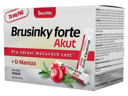 Brusnice forte Akut SALUTEM ampulky 10x25ml