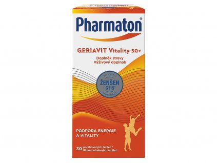 PHARMATON GERIAVIT Vitality 50+ 100 tbl