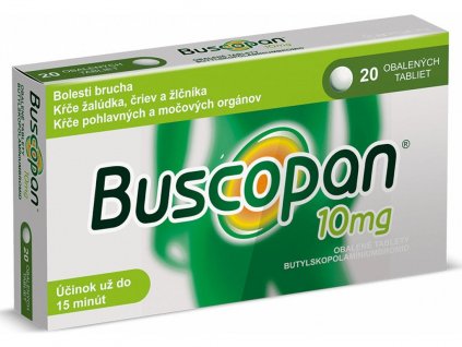 Lekáreň Adonai Buscopan 10 mg | 20 tbl