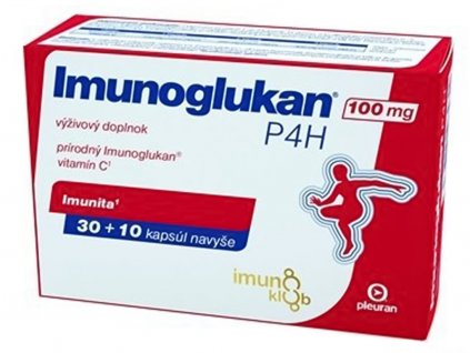 Lekáreň Adonai Imunoglukan P4H 100 mg | 30+10 cps ZDARMA