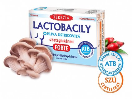 TEREZIA LACTOBACILY + HLIVA USTRICOVITÁ 10 ks