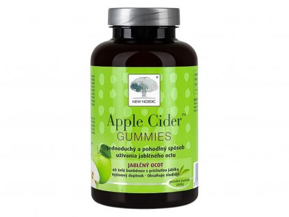 NEW NORDIC Apple Cider GUMMIES 60 želé