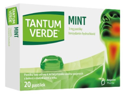 lekaren adonai tantum verde mint pastilky