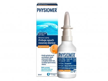 PHYSIOMER Nosový sprej Hypertonický 20 ml