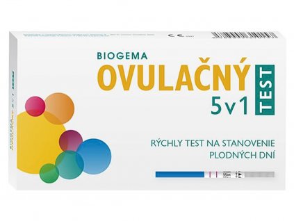 BIOGEMA OVULAČNÝ TEST 5 v 1 5 ks