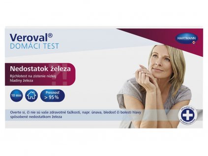 Veroval NEDOSTATOK ŽELEZA test 1 ks