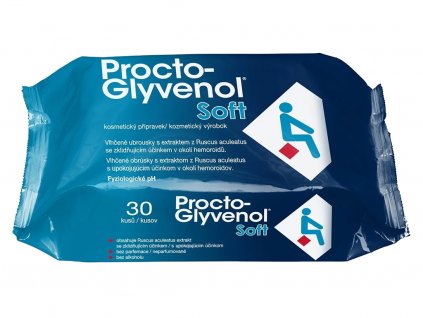 Procto Glyvenol Soft vlhcene obrusky 30 ks