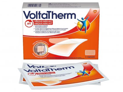 VoltaTherm hrejivá náplasť na úľavu od bolesti 5 ks