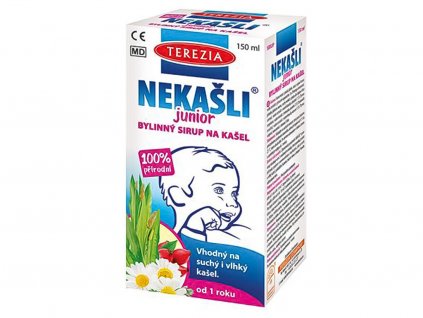 TEREZIA NEKAŠLI JUNIOR bylinný sirup na kašeľ 150 ml