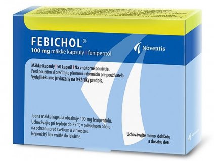Febichol 100 mg 50 cps