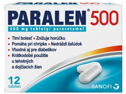 Lekáreň Adonai PARALEN 500 mg | 12 tbl