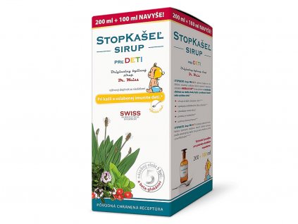 STOPKAŠEĽ Medical sirup OD 1 ROKU 300 ml