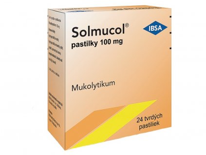 Lekáreň Adonai Solmucol pastilky 100 mg | 24 ks